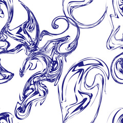 Seamless vector abstract  background.