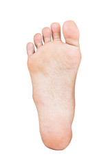 Girl foot isolated - 94316761