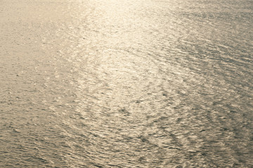 sunlight reflected in the Sea
