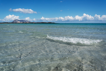 Sea water at Sardinia coast.