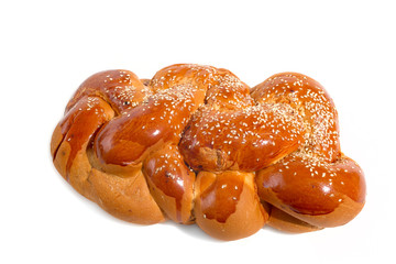 One bright shabbat challah