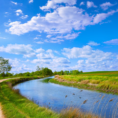 Canal de Castilla Channel by Saint James Way