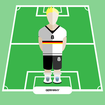 Computer game Germany Soccer club player