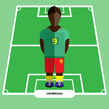 Computer game Cameroon Soccer Football club player