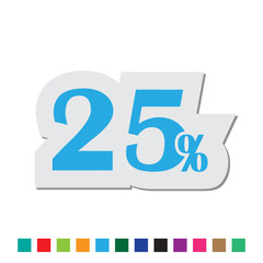 Sticky Icon discount persent