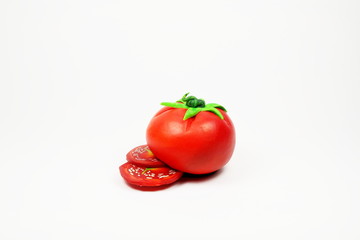 Czerwony pomidor - obrazy, fototapety, plakaty