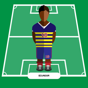  Computer game Ecuador Football club player