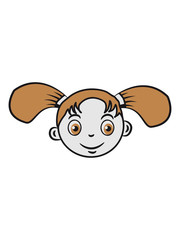 Head doll sweet loving