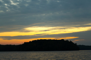 Obraz premium Yellow sunset