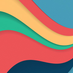 Modern Material Design Abstract Vector Background. EPS10