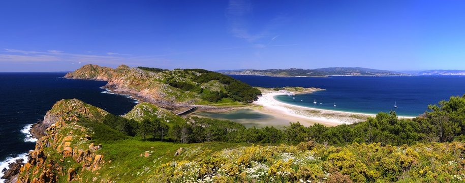 Rodas beach in Islands Cies.