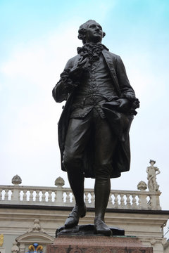 Goethe Denkmal in Leipzig