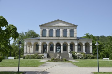Fototapeta premium Kursaalgebäude, Bad Brückenau