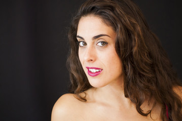 Fototapeta premium Portrait of Beautiful Young Woman