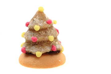 christmas cookie isolated