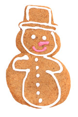 christmas cookie isolated