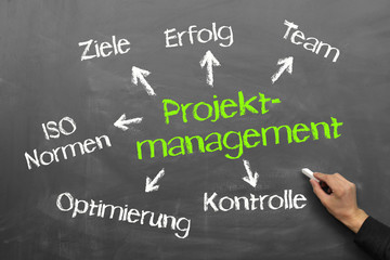 Fototapeta premium Projektmanagement