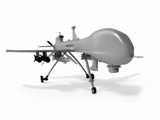 Fototapeta na wymiar combat drone