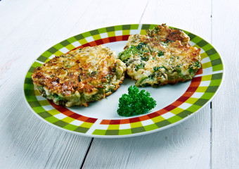 spinach fritters