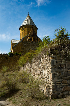 View of Ananuri Fortress Complex, Georgia