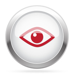 Red Eye icon on chrome web button