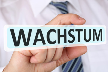 Business man Konzept mit Wachstum Erfolg, erfolgreich Strategie