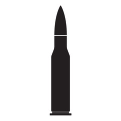 Bullet icon isolated on white background. Vector illustration.