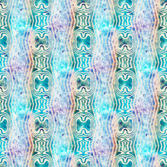 Watercolor seamless pattern
