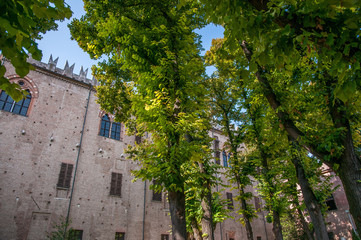 Palazzo Ducale of 
Mantova and its gardens