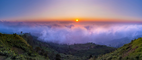 Sunrise at Ban Thap Boek, Phetchabun, Thailand