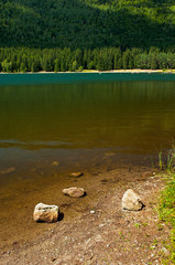 Saint Anna lake in summer