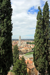 Fototapeta na wymiar Blick auf Verona