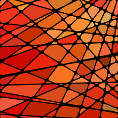 Fototapeta premium abstract vector stained-glass mosaic background