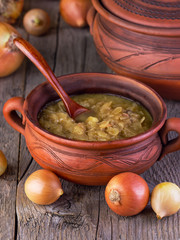 onions soup