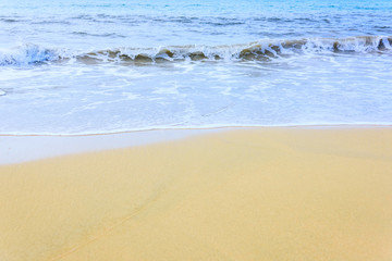 sandy sea beach