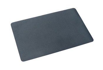Grey mouse-pad isolated on white background