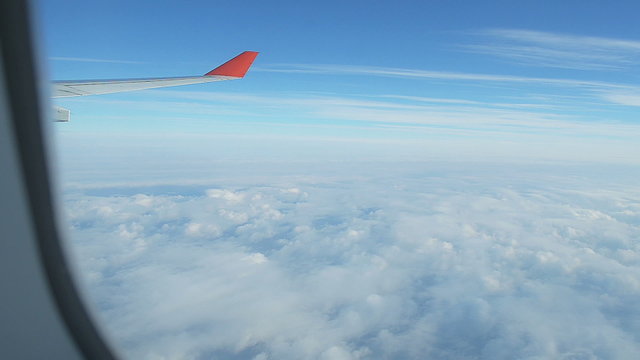View from the airplane