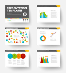 Vector Template for presentation slides 5