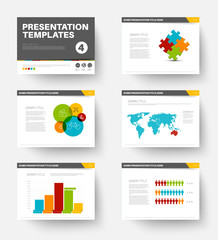 Vector Template for presentation slides 4
