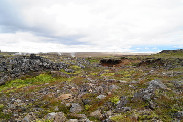 Fototapeta na wymiar Landscape in Iceland