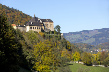 Fototapeta na wymiar Burg Rabenstein bei Frohnleiten, Steiermark, Österreich