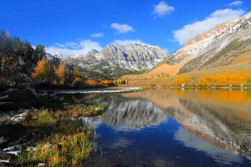 Scenic North lake landscape near Bishop California
