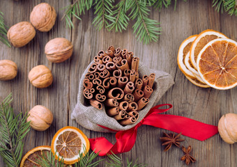 Traditional christmas spices.