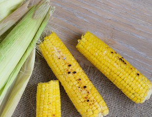 Grilled corn