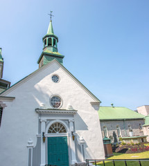 Fototapeta na wymiar Cathedral of the Holy Trinity (Cathédrale de la Sainte-Trinité) Church Québec City Québec Canada