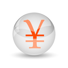Fototapeta premium Yen icon
