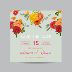 Invitation or Greeting Card - for Wedding, Baby Shower