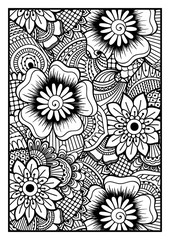 Black and white pattern. 