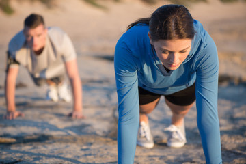 Fototapeta premium Morning workout