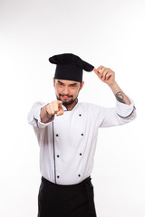 happy cook man allright sign